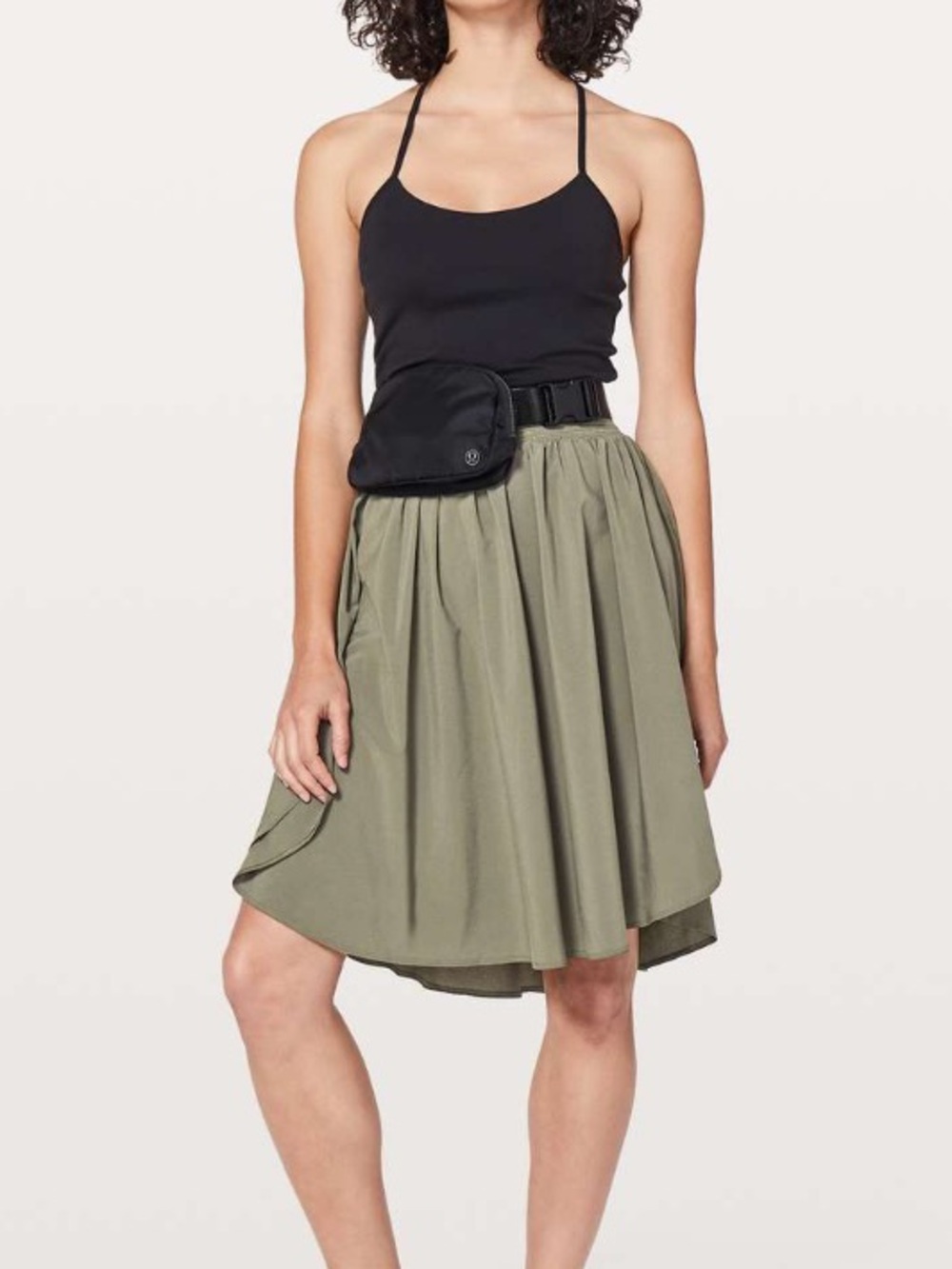 Lululemon The Everyday Skirt sage green size 8